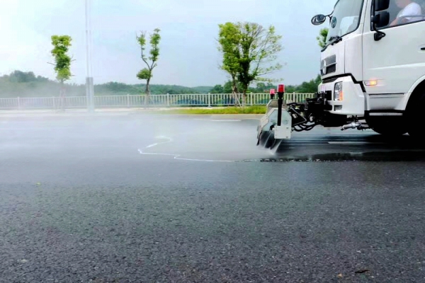 路面清洗作业