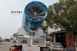 程力抑尘车专业厂雾炮车适用 特的喷头布局结构