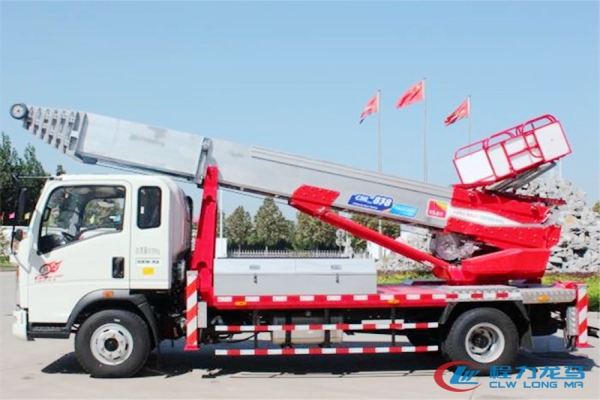 重汽豪沃云梯搬运车(38-45米)