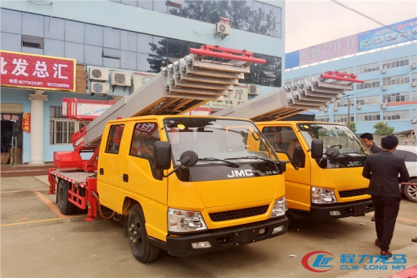 江铃顺达高空云梯搬运车(28米)