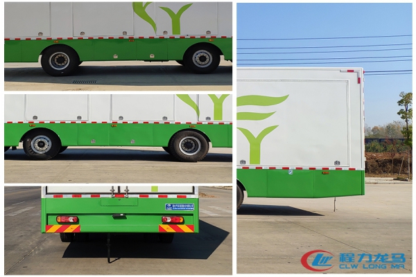 东风小三轴大型化学污水处理车