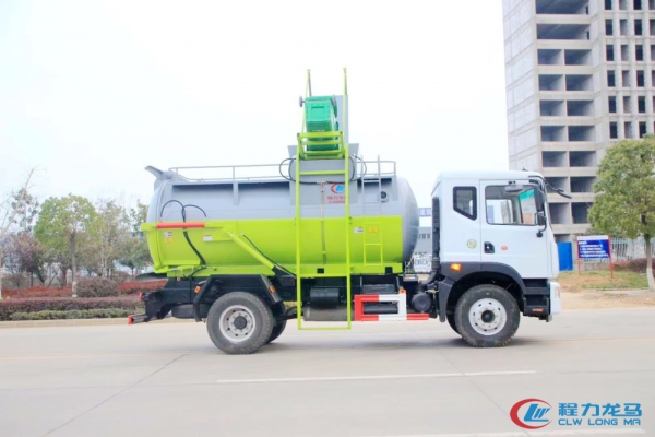 东风多利卡D9泔水车(圆罐)