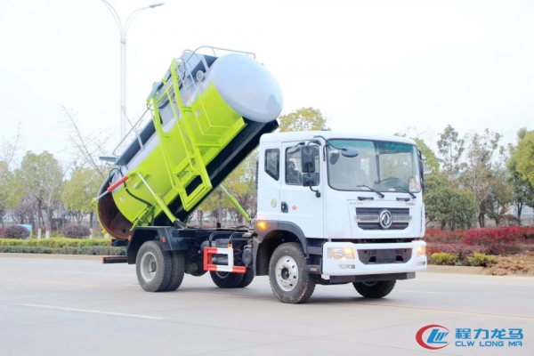 东风多利卡D9泔水车(圆罐)