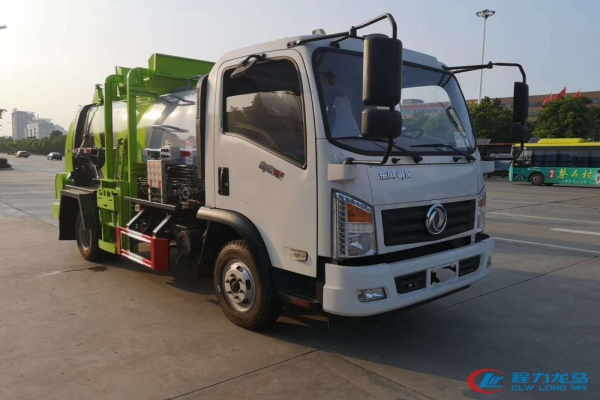 东风御虎挂桶式泔水车(方厢)