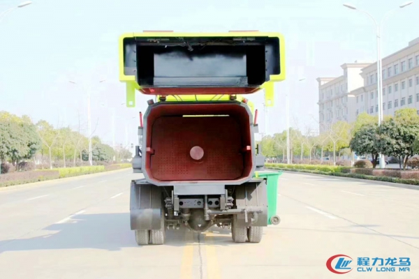 东风御虎挂桶式泔水车(方厢)