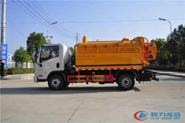 大运清洗吸污车