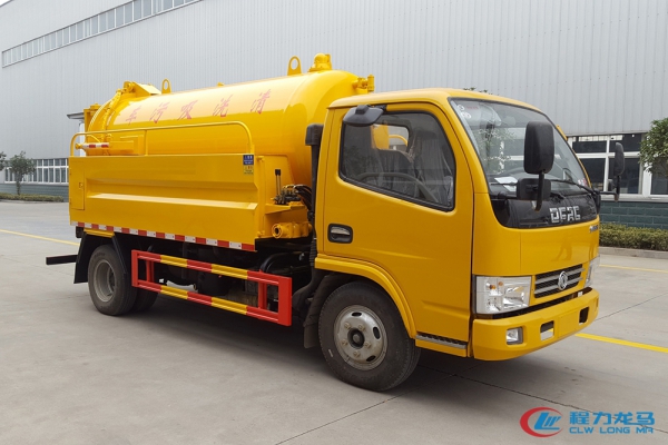 东风小多利卡清洗吸污车(5立方)