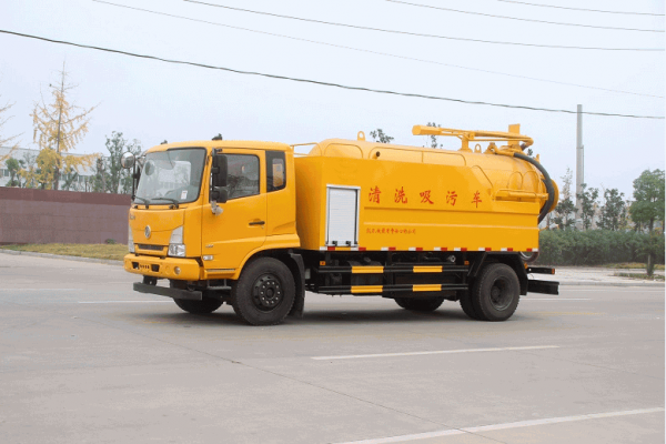东风天锦KS清洗吸污车(12立方)