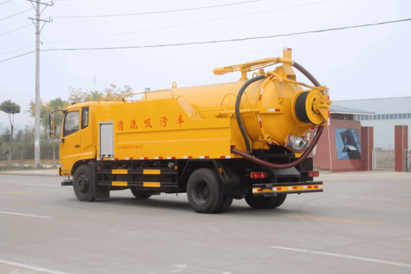东风天锦KS清洗吸污车