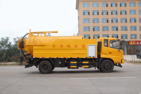 东风天锦KS清洗吸污车