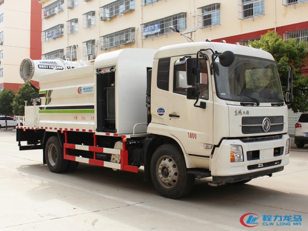 国六东风天锦抑尘车(除疫消毒喷洒车、50-100米雾炮)