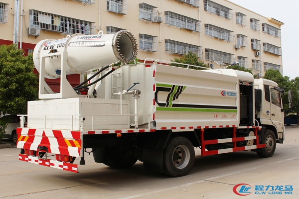 国六东风天锦多功能抑尘车,除疫消毒喷洒车