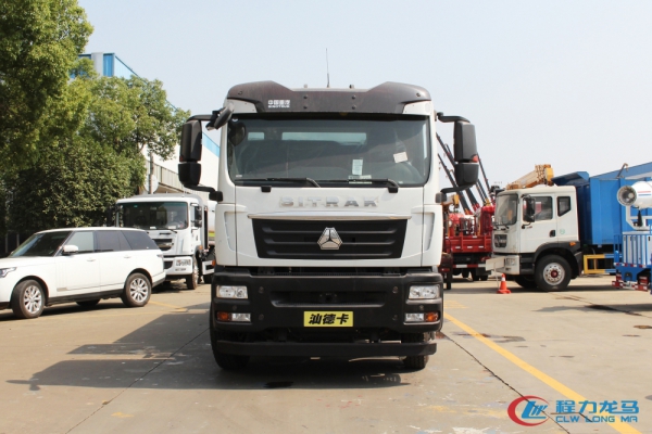 国六重汽汕德卡后双桥多功能抑尘车