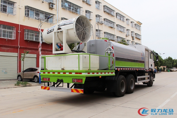 国六重汽汕德卡后双桥多功能抑尘车