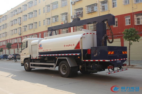 东风天锦多功能铁路抑尘车,车辆通过消毒灭菌车