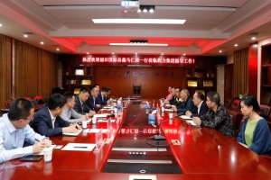 福田国际总裁马仁涛带领高级别商务团队莅临程力汽车集团指导工作
