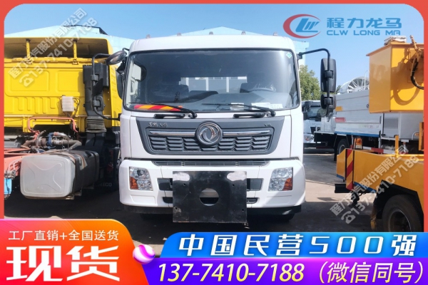 东风天锦多功能融雪剂撒布除雪车