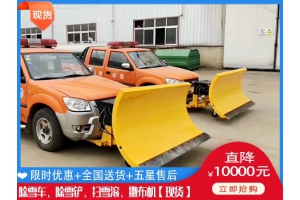 铲雪汽车直销厂家 改装融雪剂洒布机