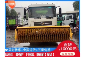 道路雪辊刷 撒盐车价钱