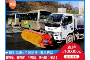 扫雪设备哪里生产的好 LONGMA自带动力除雪滚刷