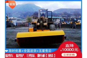 滚刷式扫雪车价格表 清雪机的报价