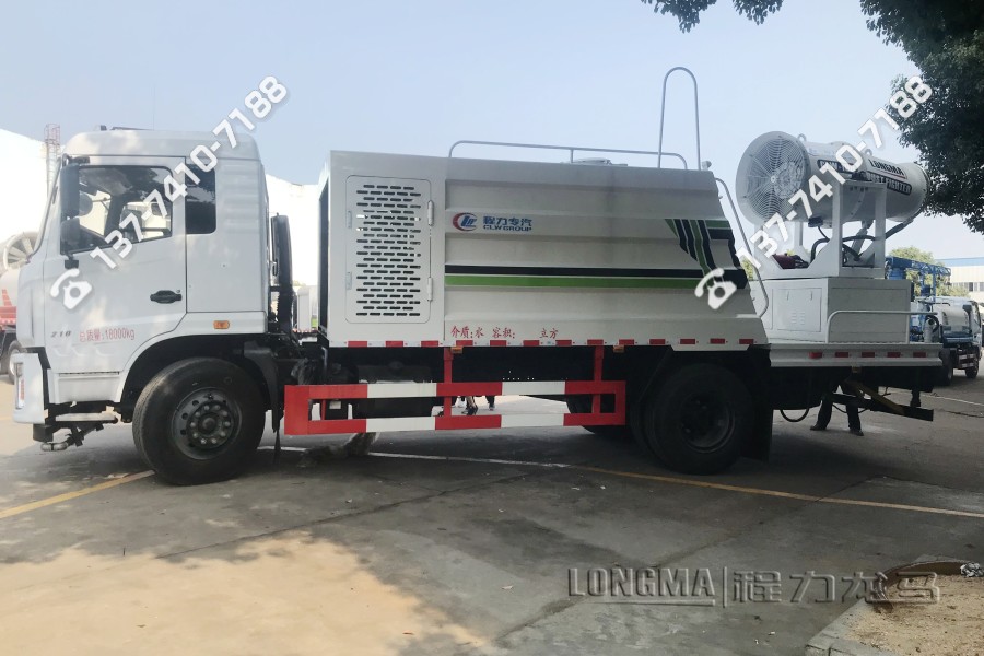 程力多功能抑尘车现车优惠出售 东风100米除霾抑尘车