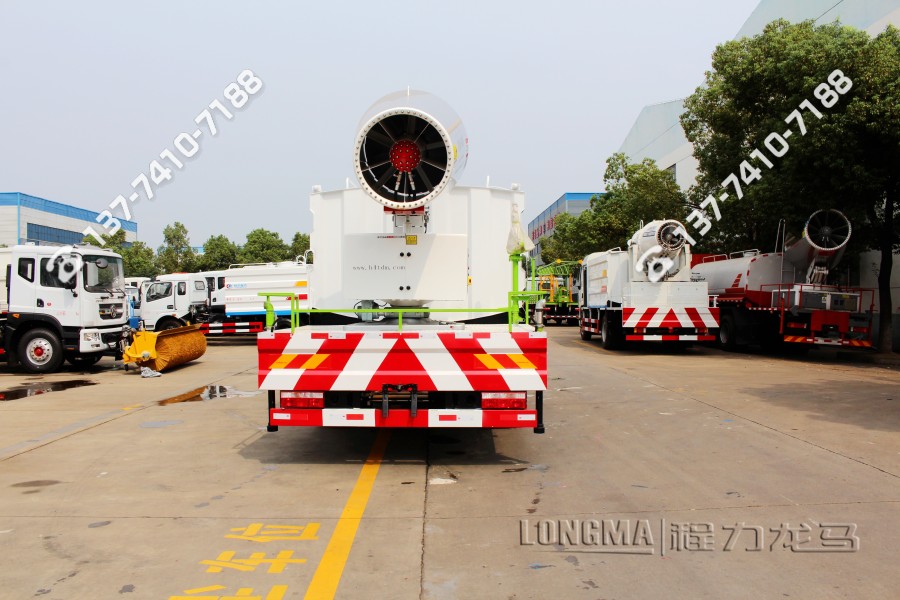 城市喷消毒水的车 雾炮车主要针对什么污染物