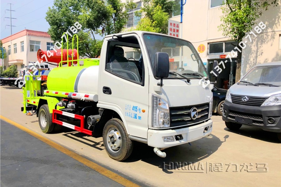 小卡3国5抑尘车 雾炮车环保部