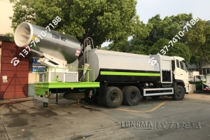 雾炮车洒水时发动机输出功率怎么变 小区消毒对车有腐蚀吗