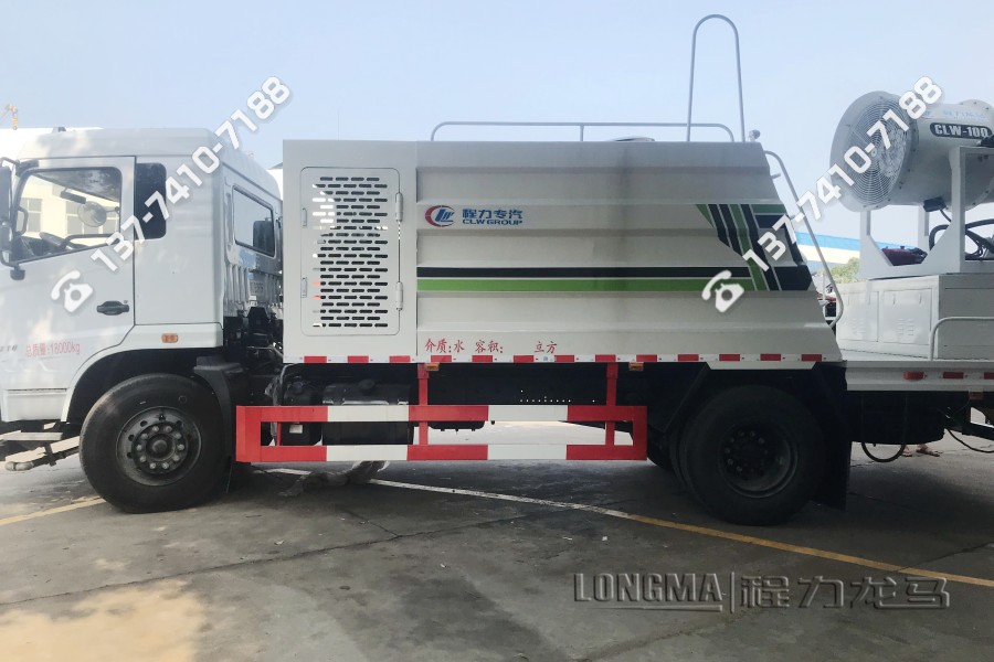 首都新型雾炮抑尘车 喷雾消毒汽车的成本价