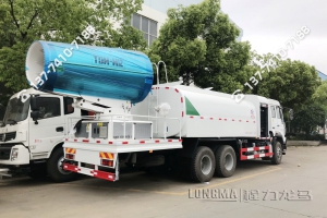 甘肃抑尘车 农村马路边雾炮车喷的啥水