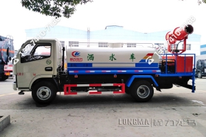 枝江多功能抑尘车中标 东风多利卡洒水车