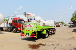 莱芜喷雾抑尘车 防霾神器雾炮车