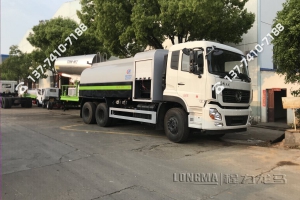 喷雾消毒车射程30米 环卫出动抑尘车降温